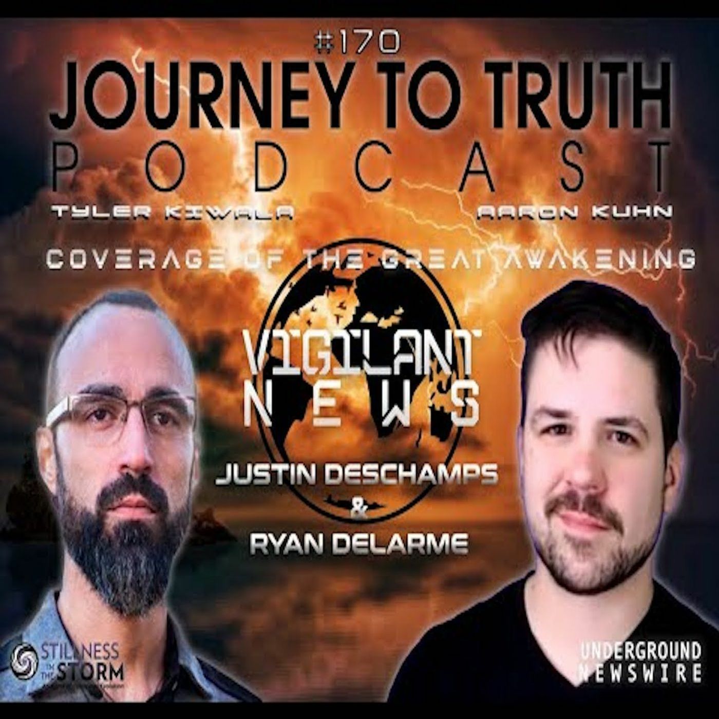 EP 169 - Justin Deschamps & Ryan Delarme - Coverage Of The Great Awakening
