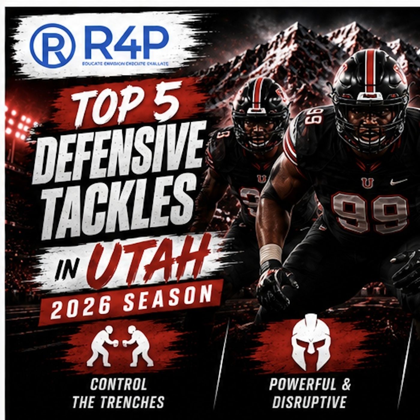 Defensive Tackle prospects in Utah for the 2026 season