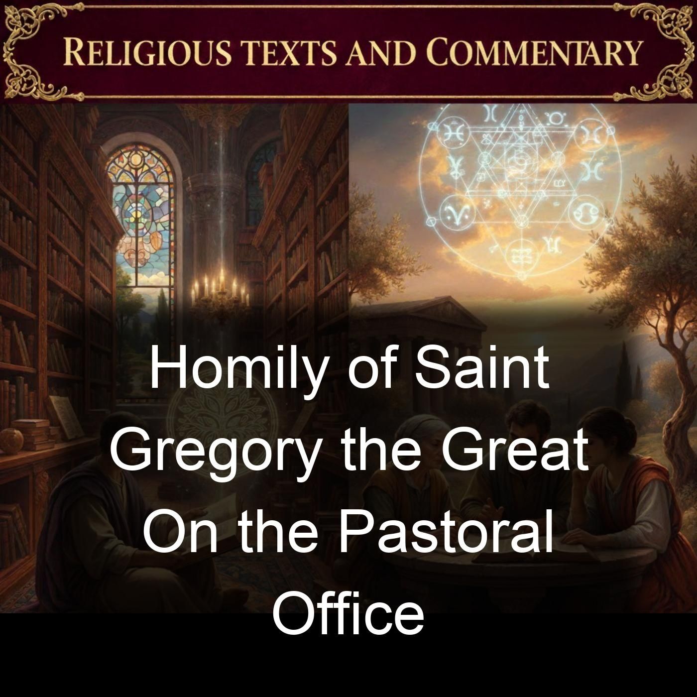 Homily of Saint Gregory the Great On the Pastoral Office cover art