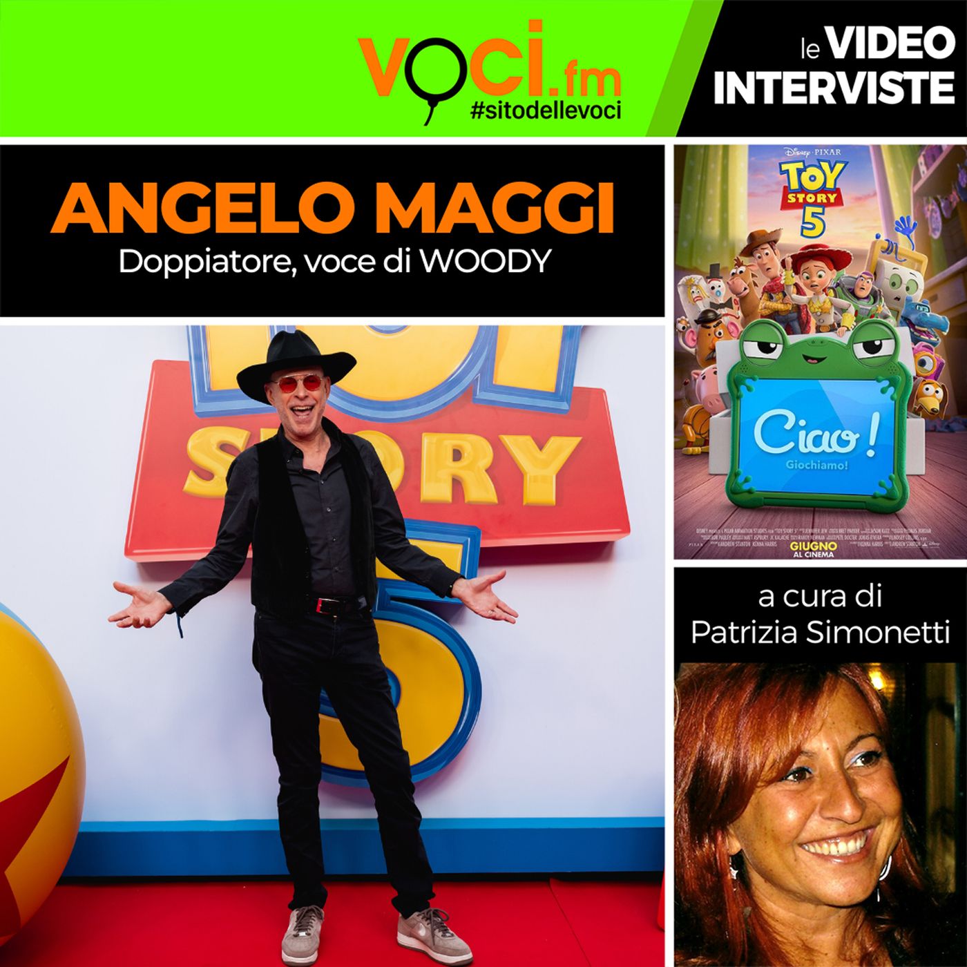 Il doppiatore Angelo Maggi su VOCI.fm - clicca play e ascolta l'intervista episode artwork