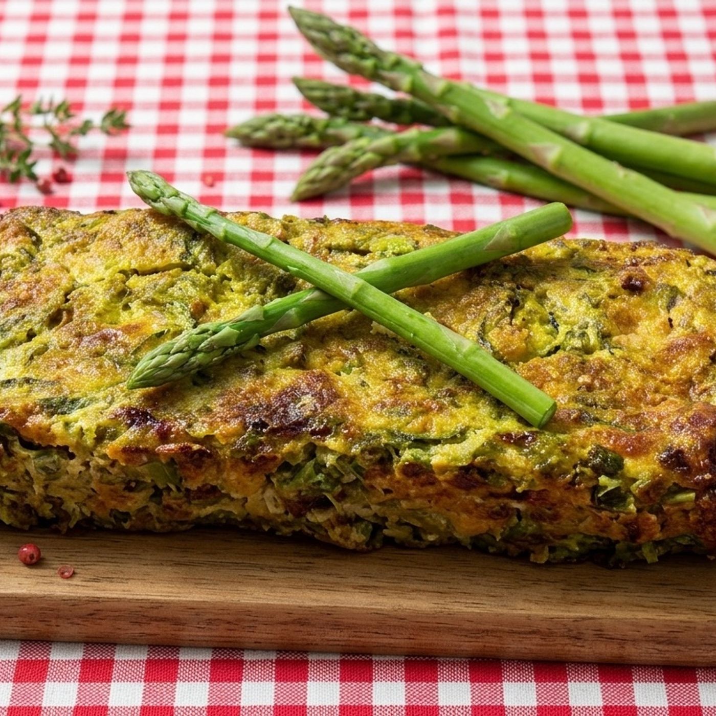Terrina di Verdure Filante: Ricetta con Asparagi, Zucchine e Piselli episode artwork