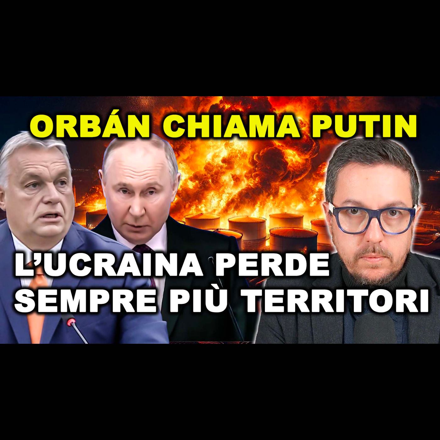 ORBAN CHIAMA PUTIN mentre la RUSSIA AVANZA sull’UCRAINA e KIEV colpisce Bryansk