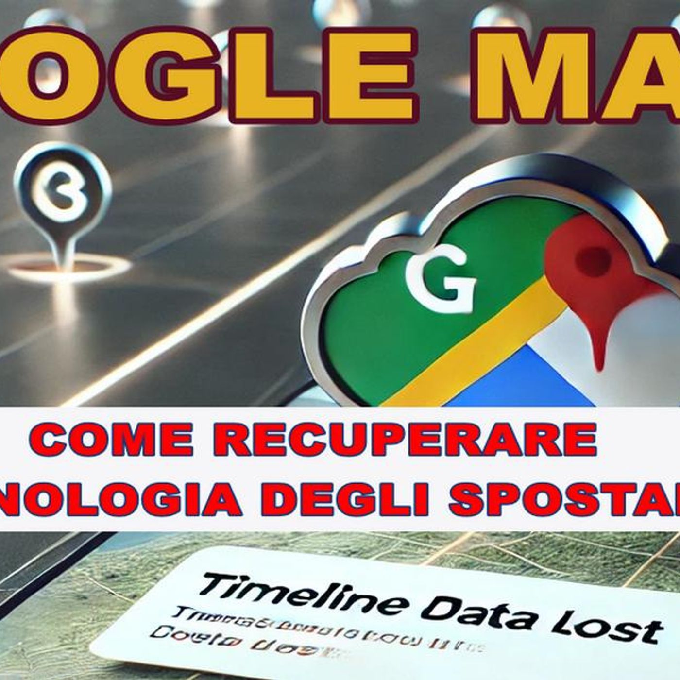 GOOGLE MAPS: GUIDA RISOLUTIVA PER CERCARE DI RECUPERARE LA CRONOLOGIA DEGLI SPOSTAMENTI DOPO L’ERRORE DI GOOGLE episode artwork