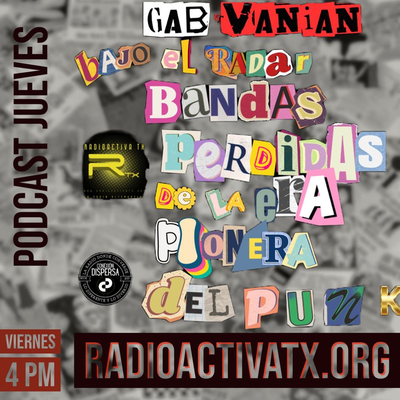 GabVanian ep 57 Bandas Perdidas de la Era Pionera del Punk CD podcast episode artwork