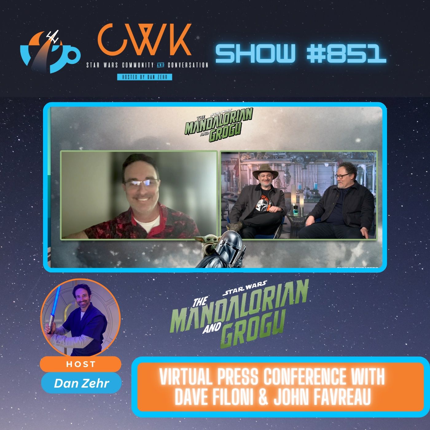 CWK Show #851: John Favreau & Dave Filoni Roundtable Interview