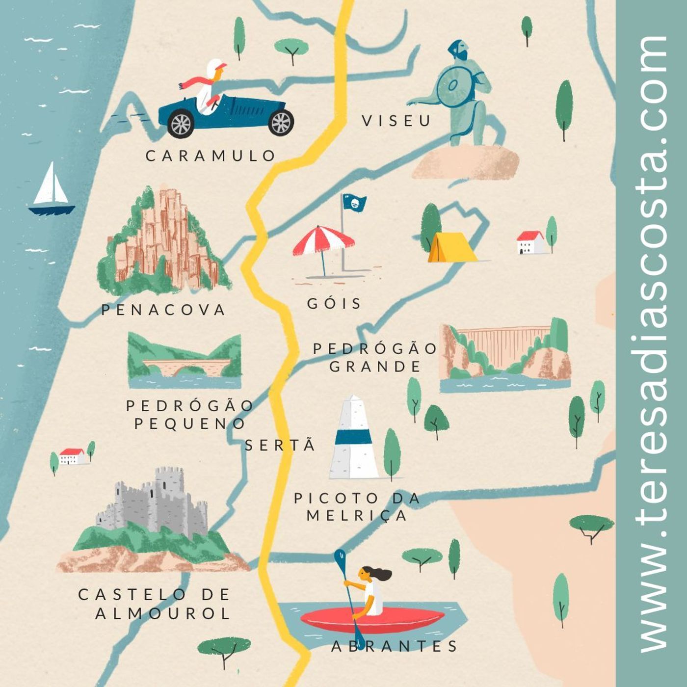 How long is Portgal's 'Route 66'? www.learnaboutportugal.com episode artwork