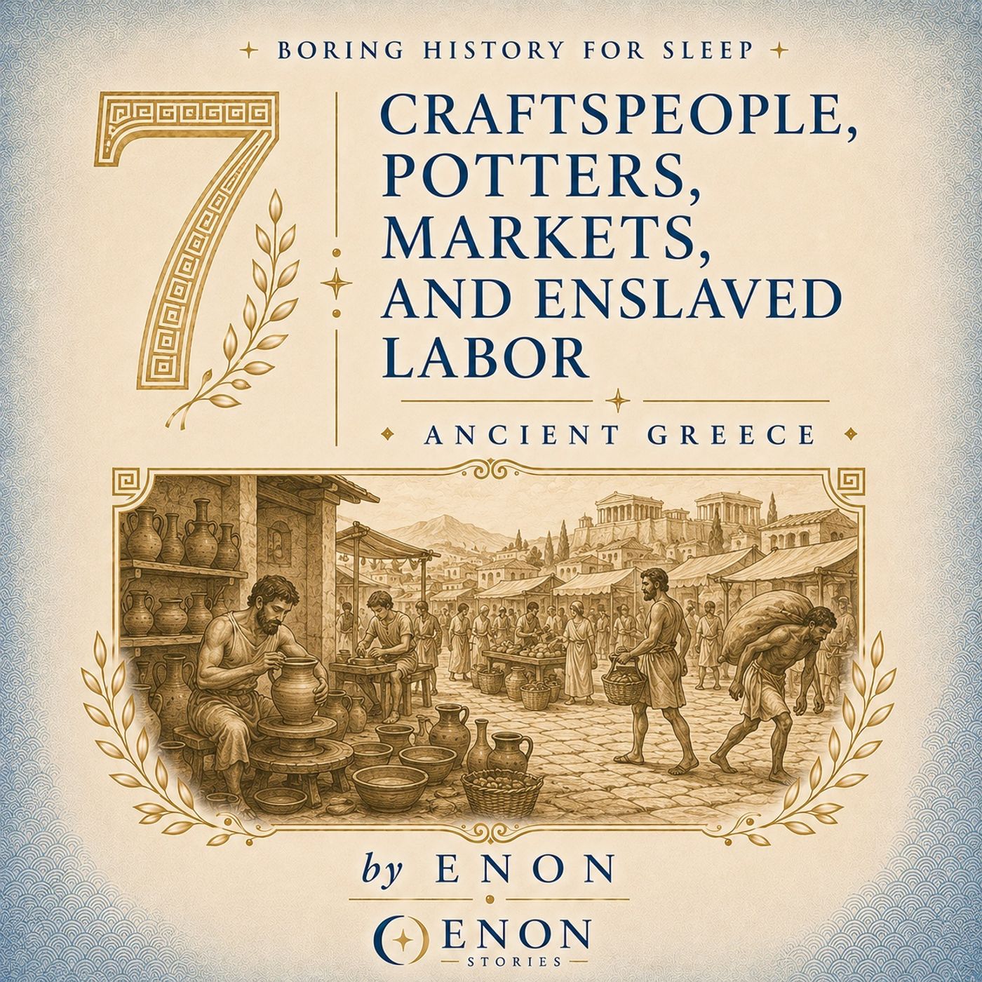 Ancient Greece - CRAFTSPEOPLE, POTTERS, MARKETS, AND ENSLAVED LABOR episode artwork