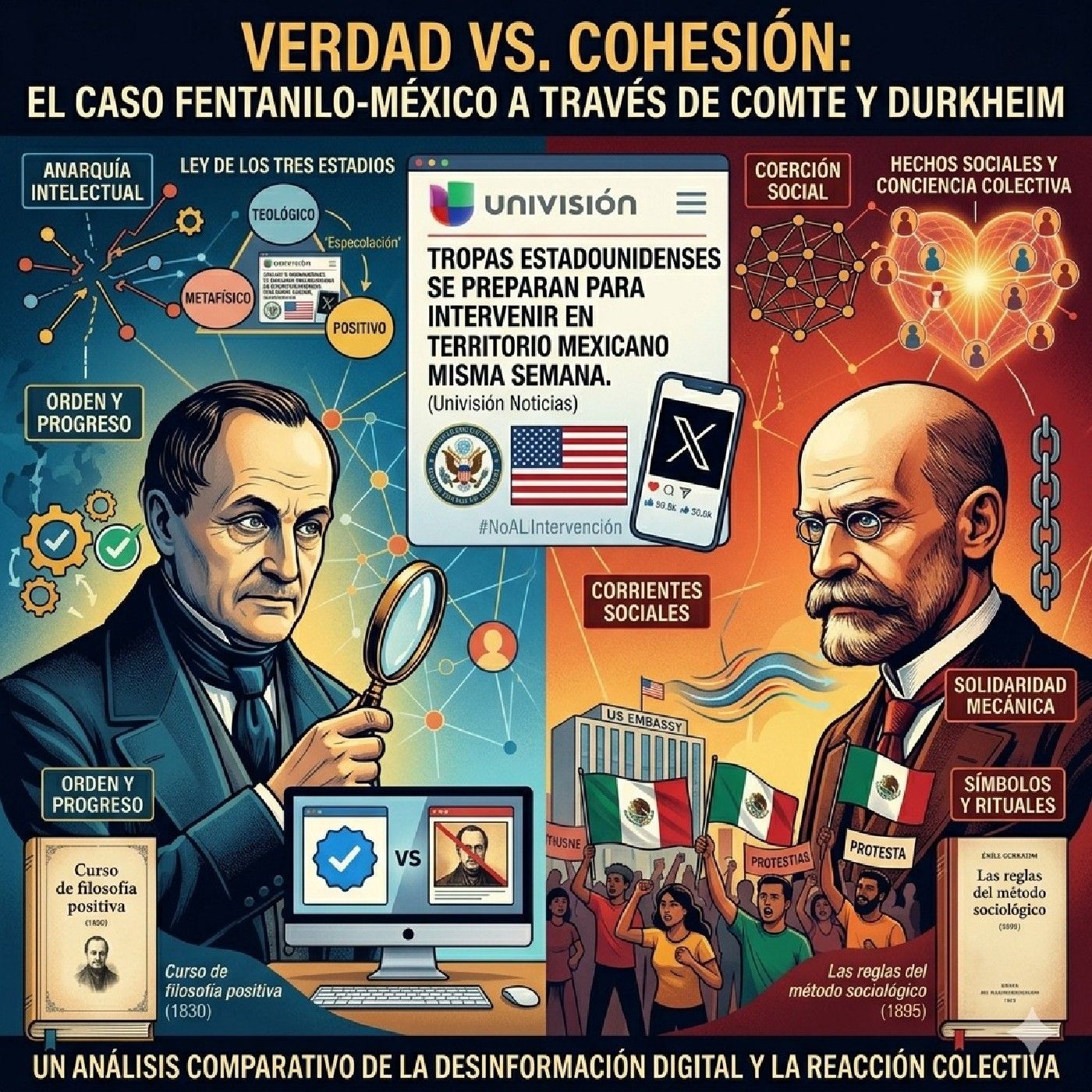 Comte, Durkheim y la desinformación. podcast artwork