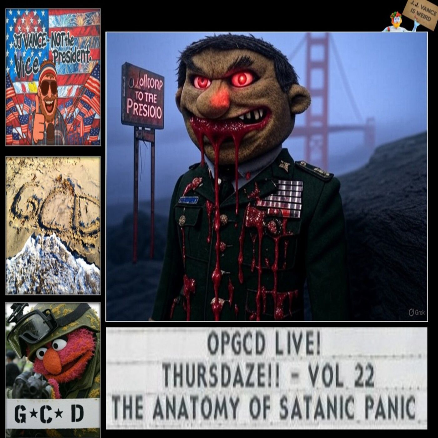 OpGCD Live! Thursdaze!! - Vol 22 - The Anatomy of Satanic Panic - FREE PATREON PREVIEW