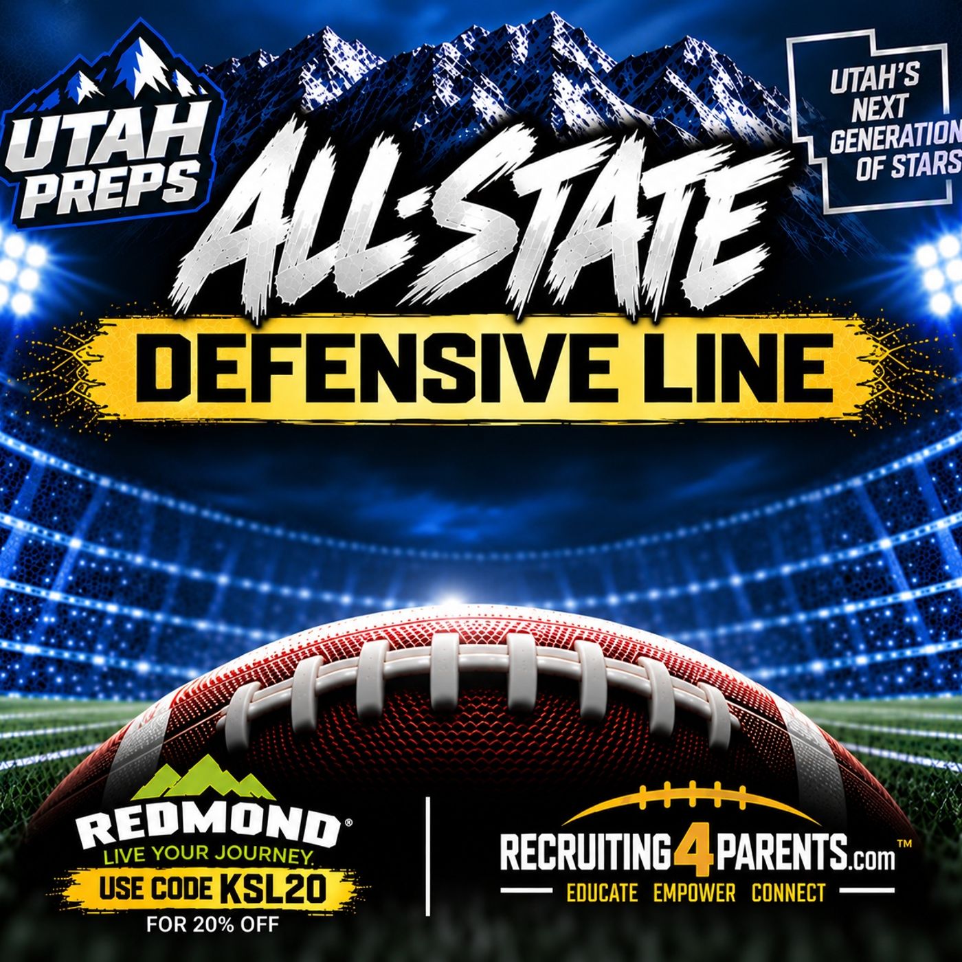 🏈 2026 Utah Preps All-State Defensive Linemen 1st Team, 2nd Team & Underclassmen episode artwork