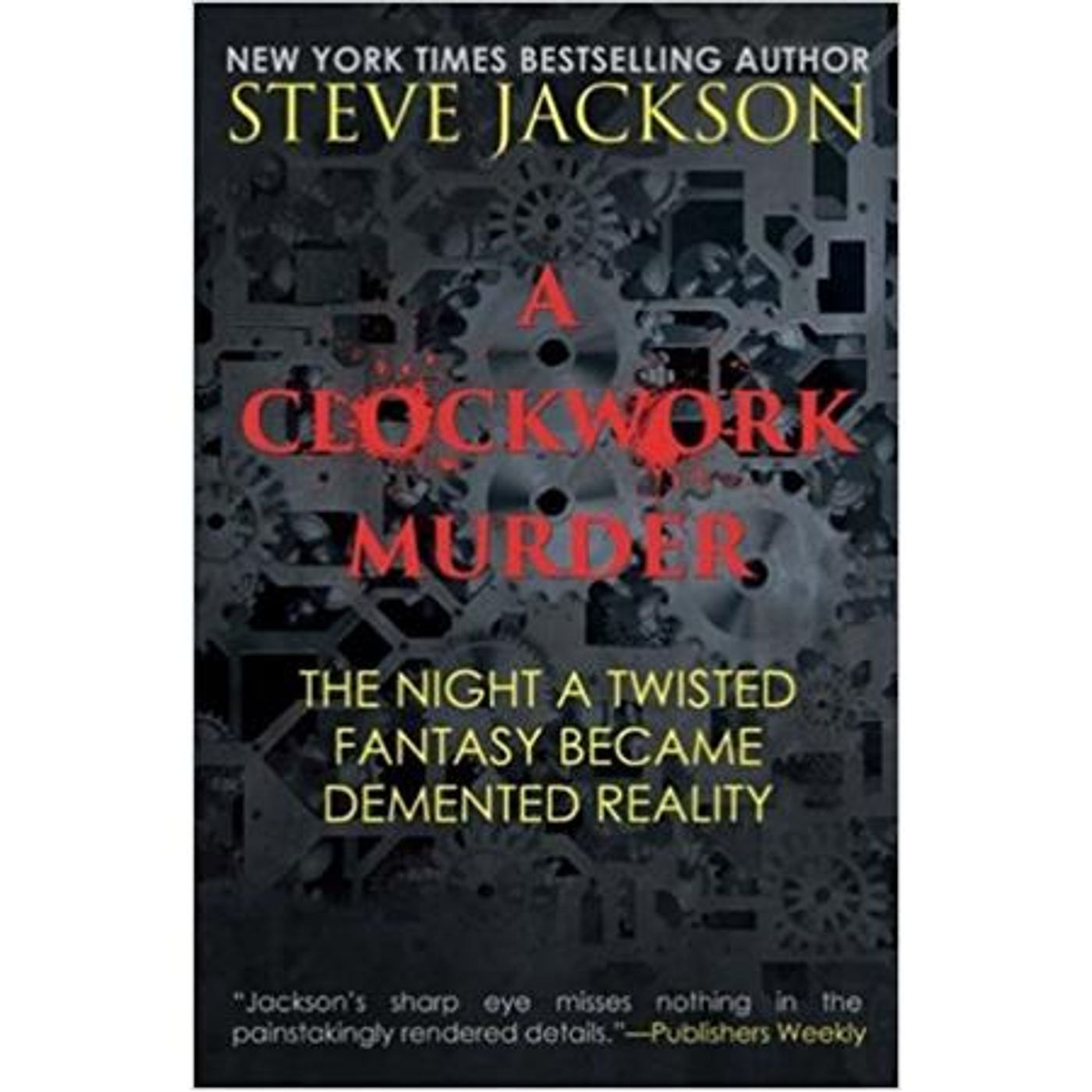 A CLOCKWORK MURDER-Steve Jackson