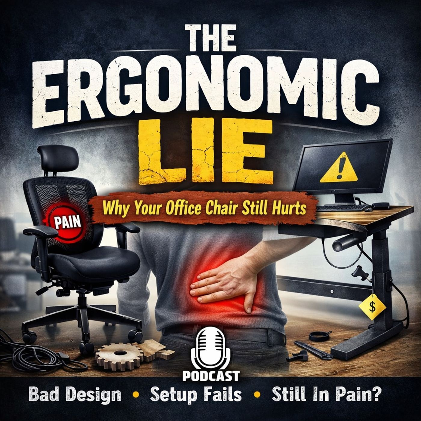 “The Ergonomic Lie: Why Your Office Chair Still Hurts” #5 episode artwork