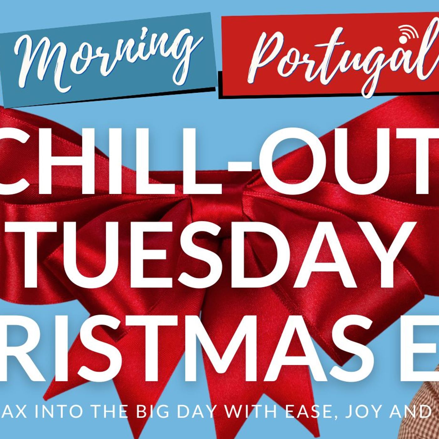 A Chill-Out Tuesday Christmas Eve on Good Morning Portugal! #relax #breathe #surrender