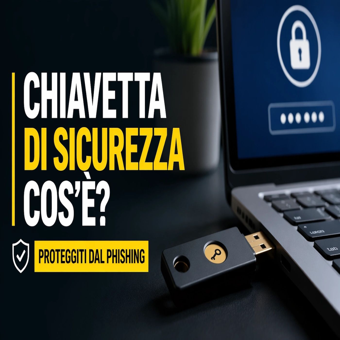 Chiavetta di sicurezza cos’è e perché protegge dal phishing episode artwork