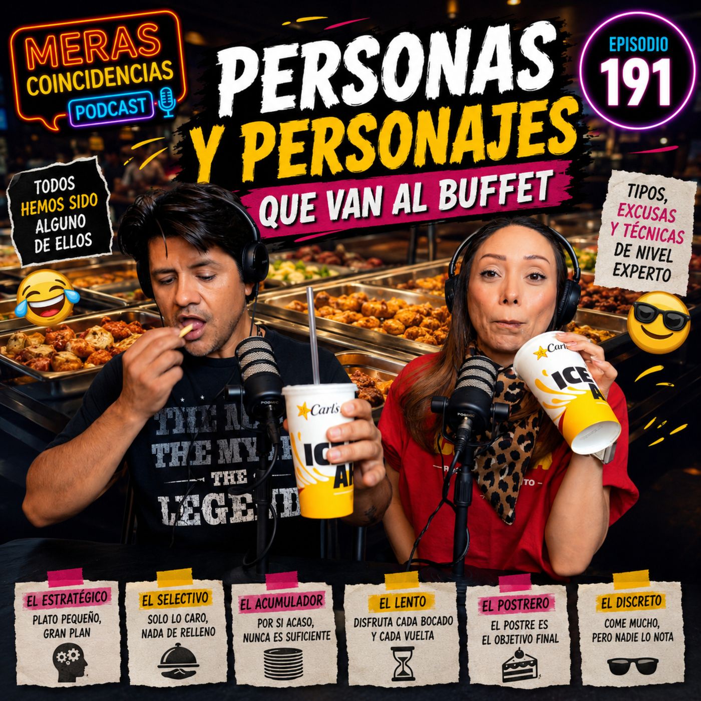 191 Personas y personajes que te encuentras en un buffet episode artwork