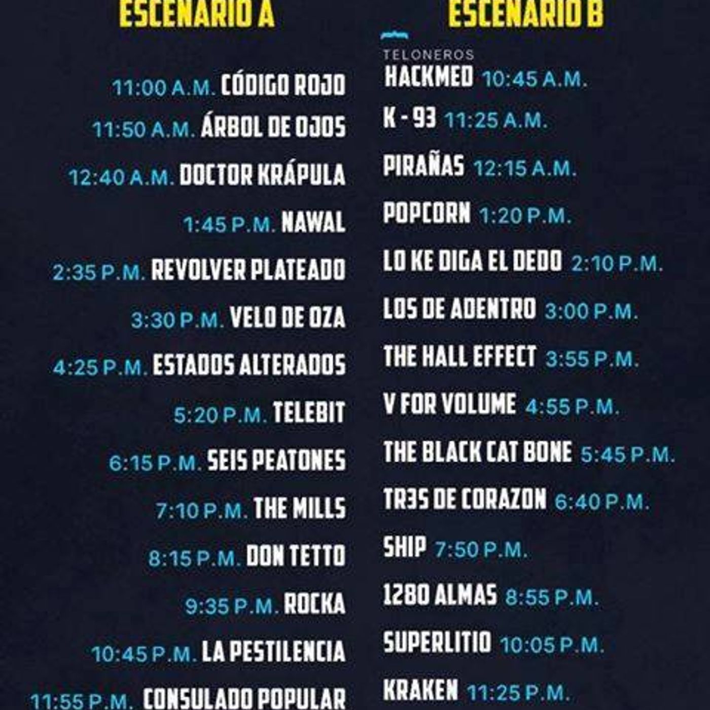 Árbol de ojos está listo para 'Día de rock Colombia' episode artwork