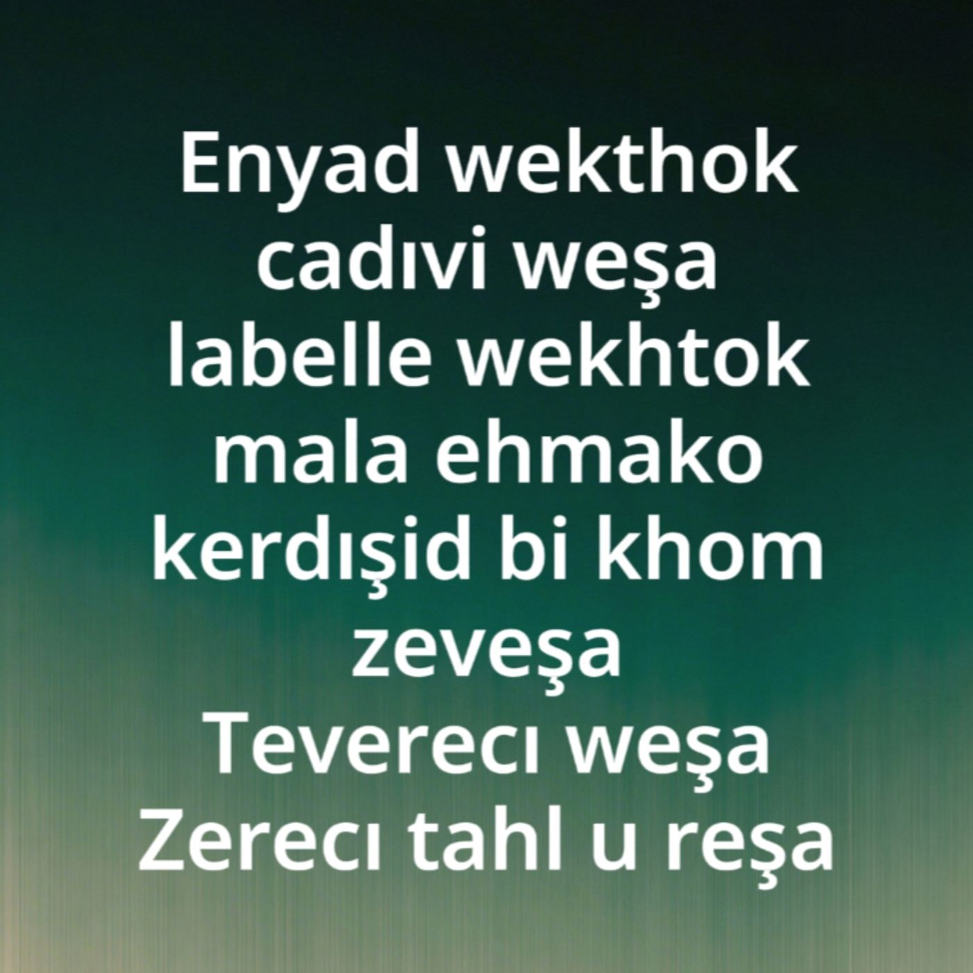 Komcın Enyad Hewla Zazaca Sohbet episode artwork