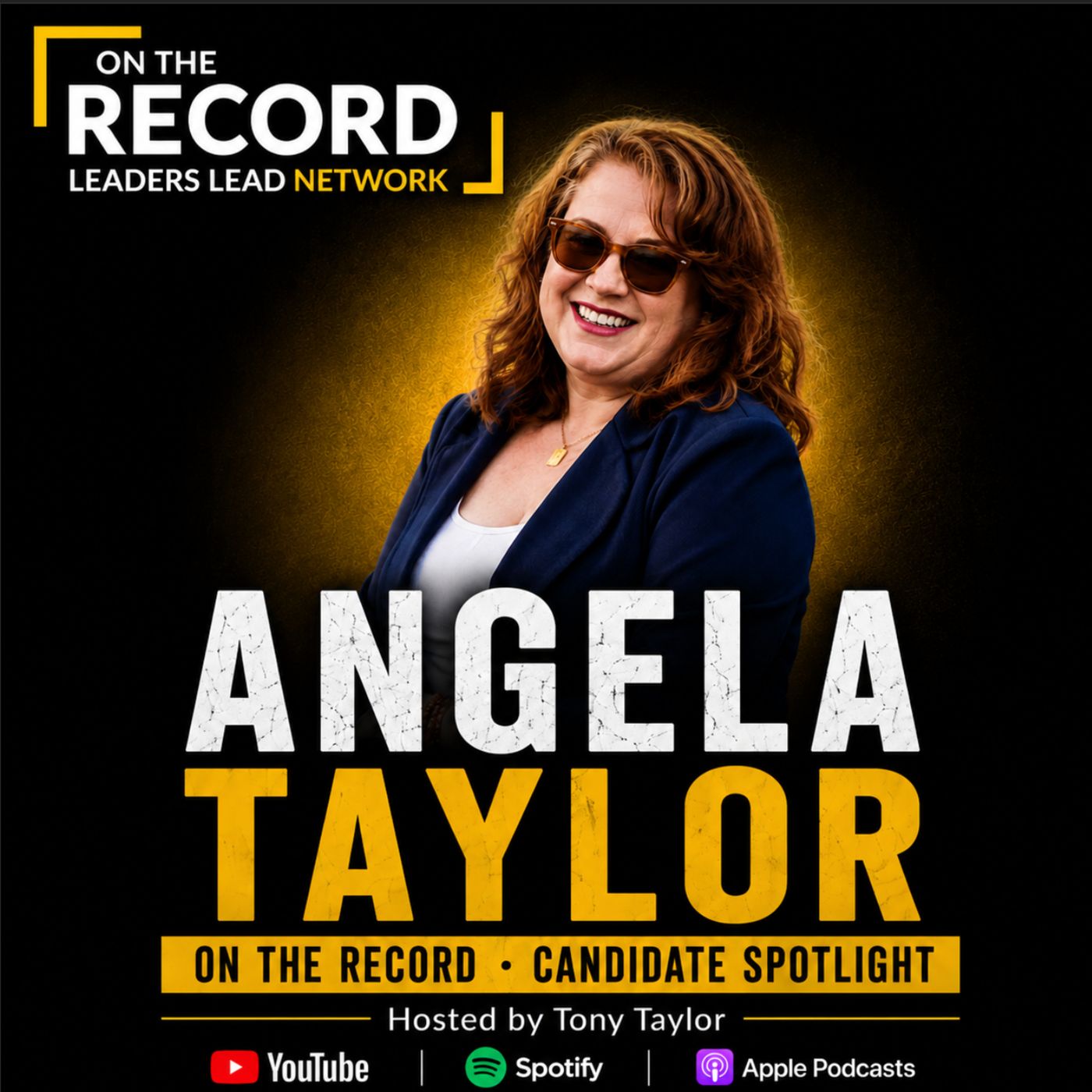 On The Record: Angela Taylor's Journey from Sleepless Nights to the Campaign Trail episode artwork