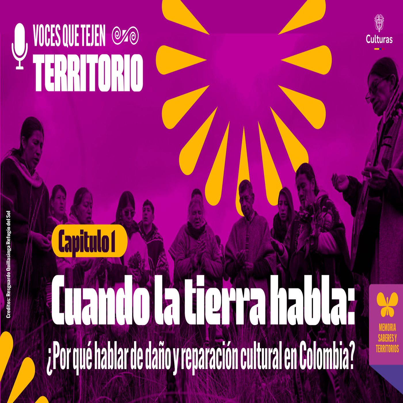 Cuando la tierra habla: ¿Por qué hablar de daño y reparación cultural en Colombia? episode artwork
