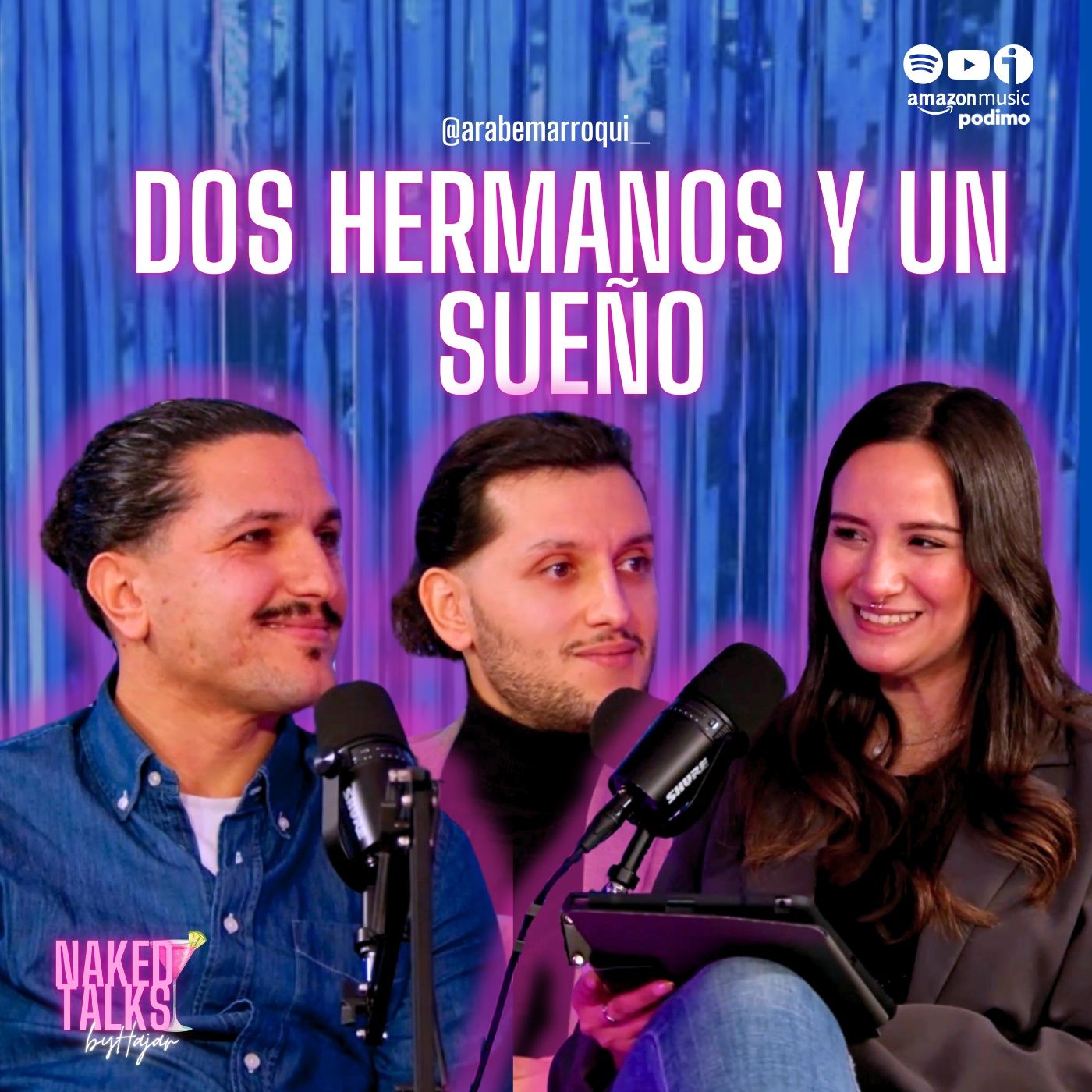 Portada de Naked Talks by Hajar