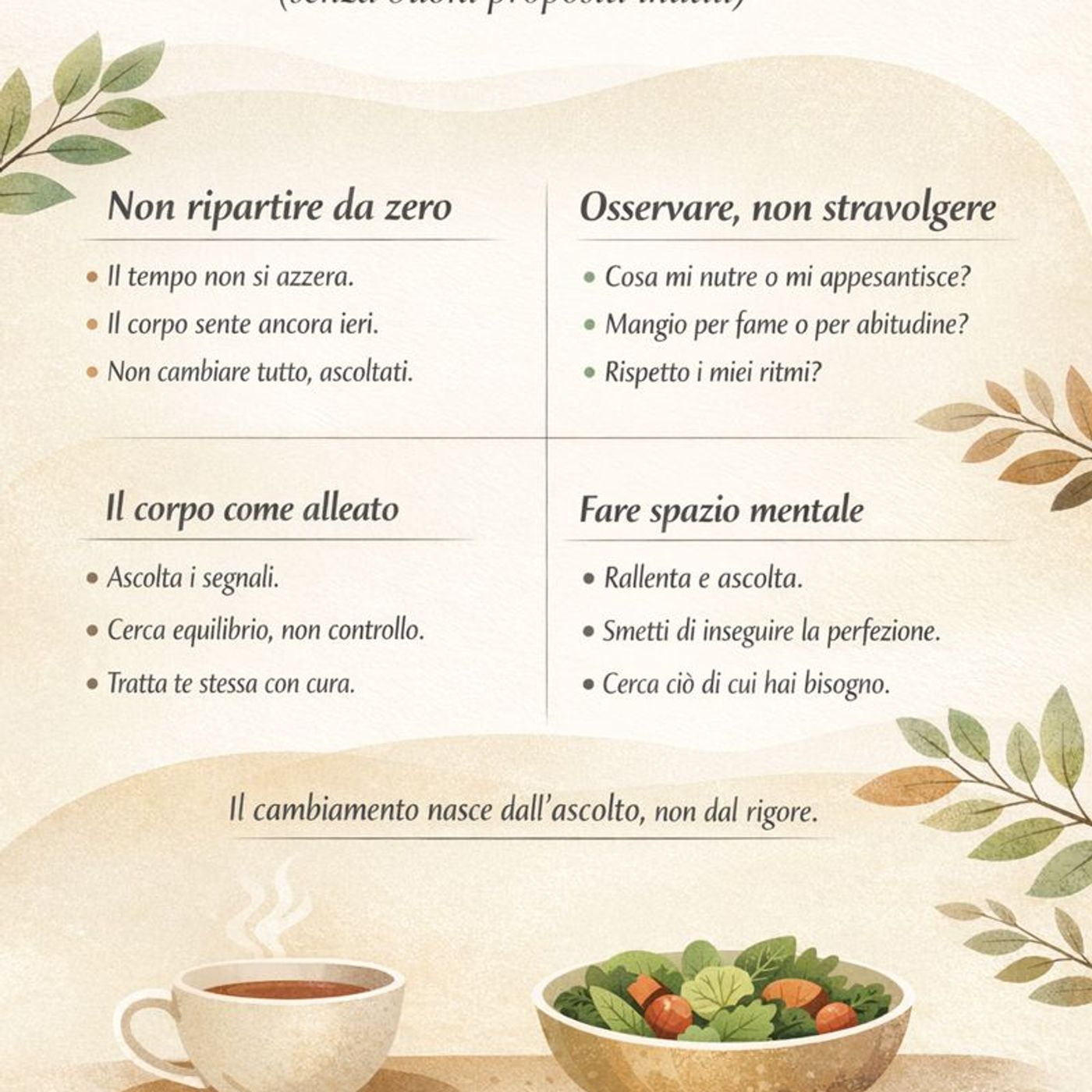 Cosa significa davvero iniziare un nuovo anno (senza buoni propositi inutili)