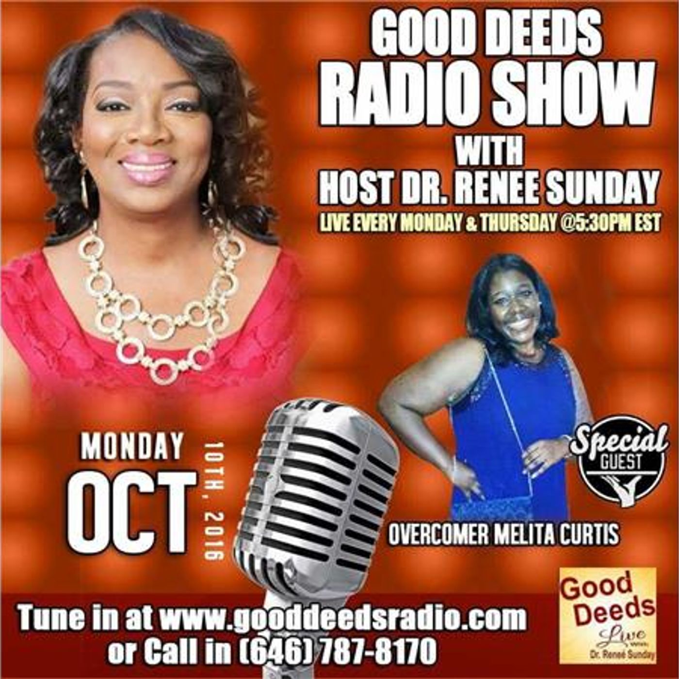 Dr. Renee Sunday\'s show