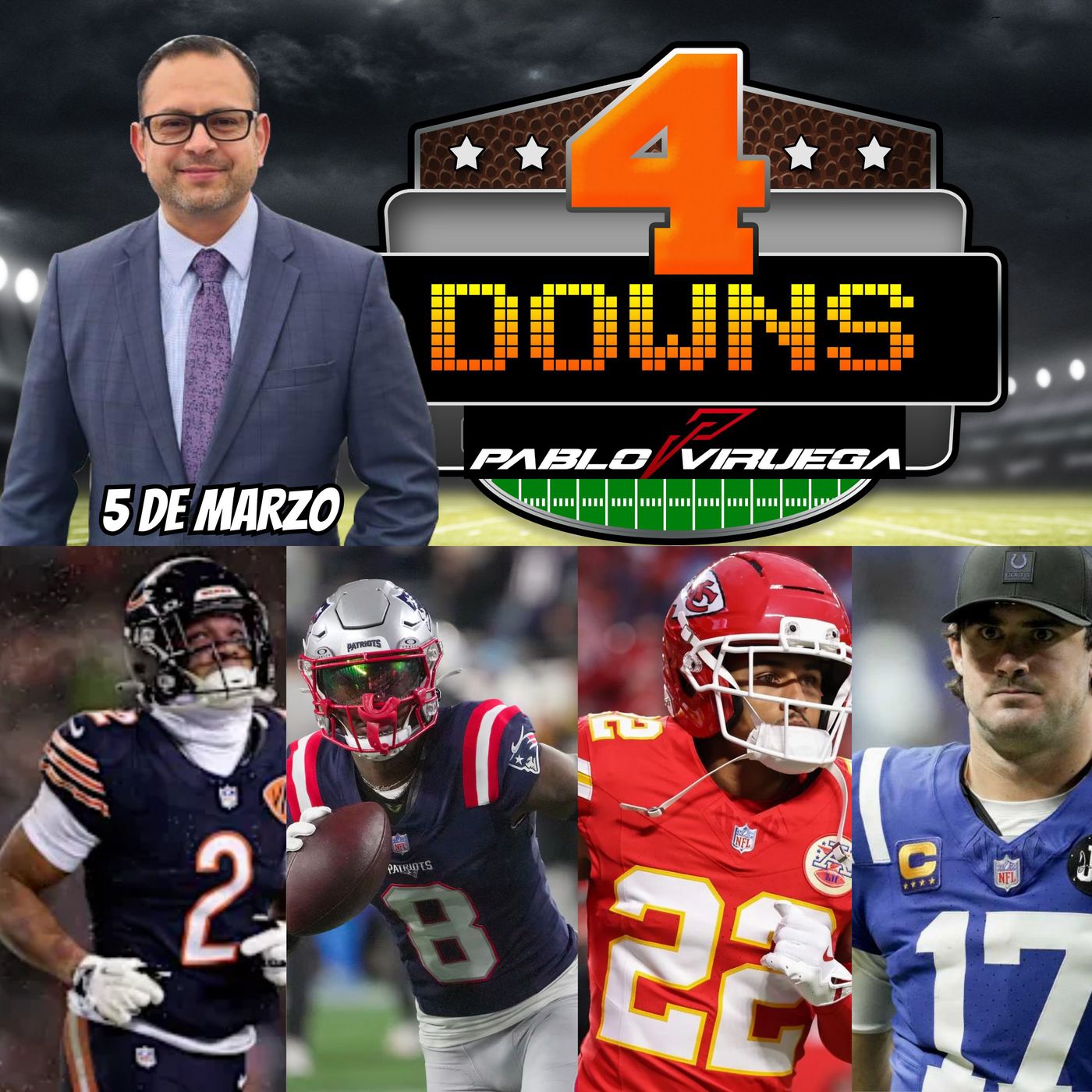 Portada de 4 Downs Con Viruega