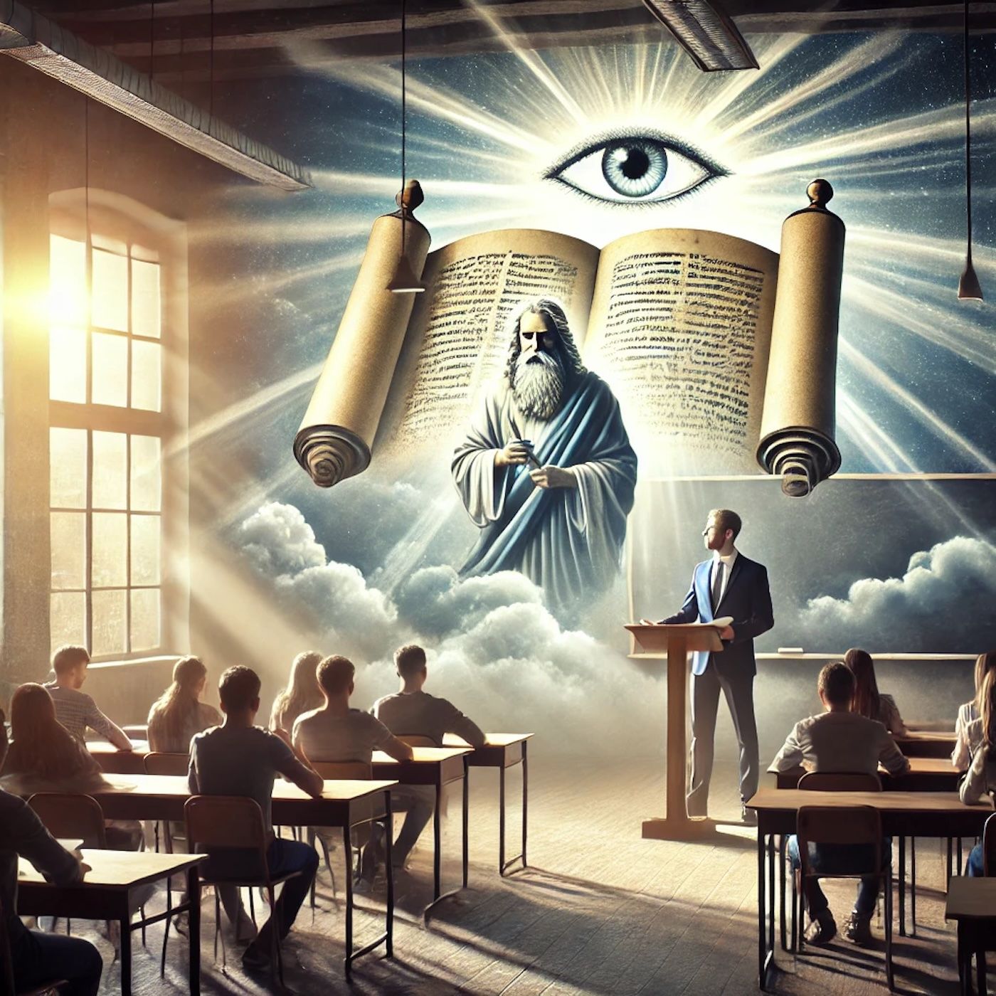 "We often believe that God operates in mysterious ways, keeping His plans hidden from us." episode artwork