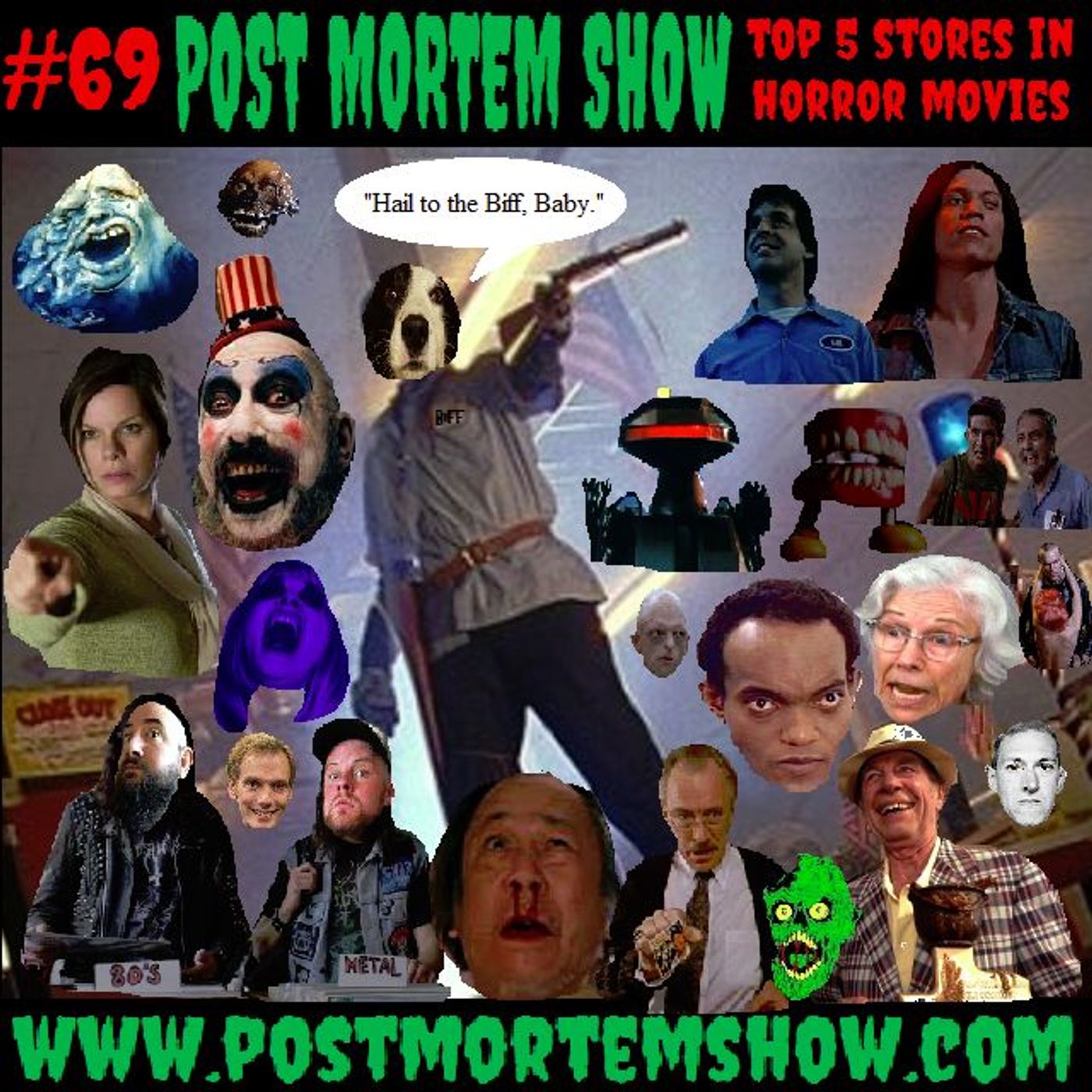 e069 - Lobe Girl and the Fabadook (Top 5 Stores in Horror Movies) episode artwork