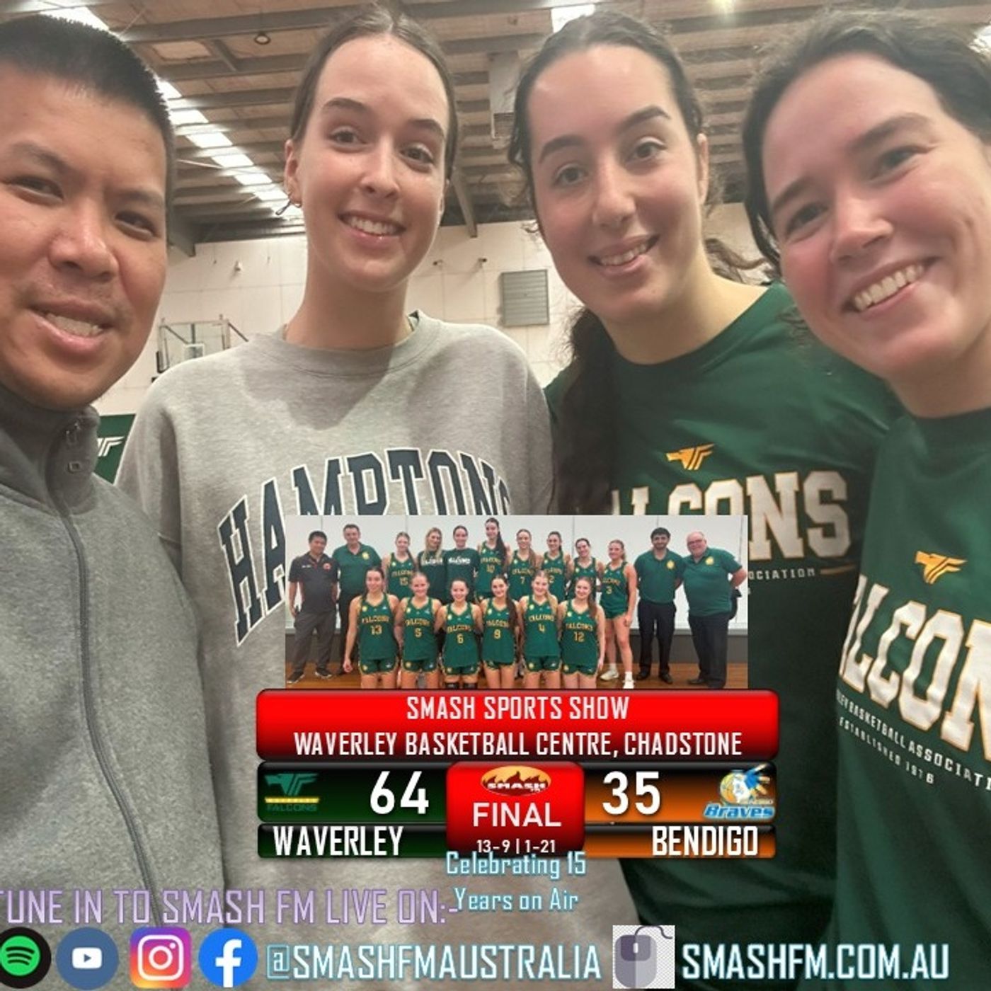 SSS15THYR: Waverley Falcons BigV25 VYCW Wk 16 Post Game Interviews 130725