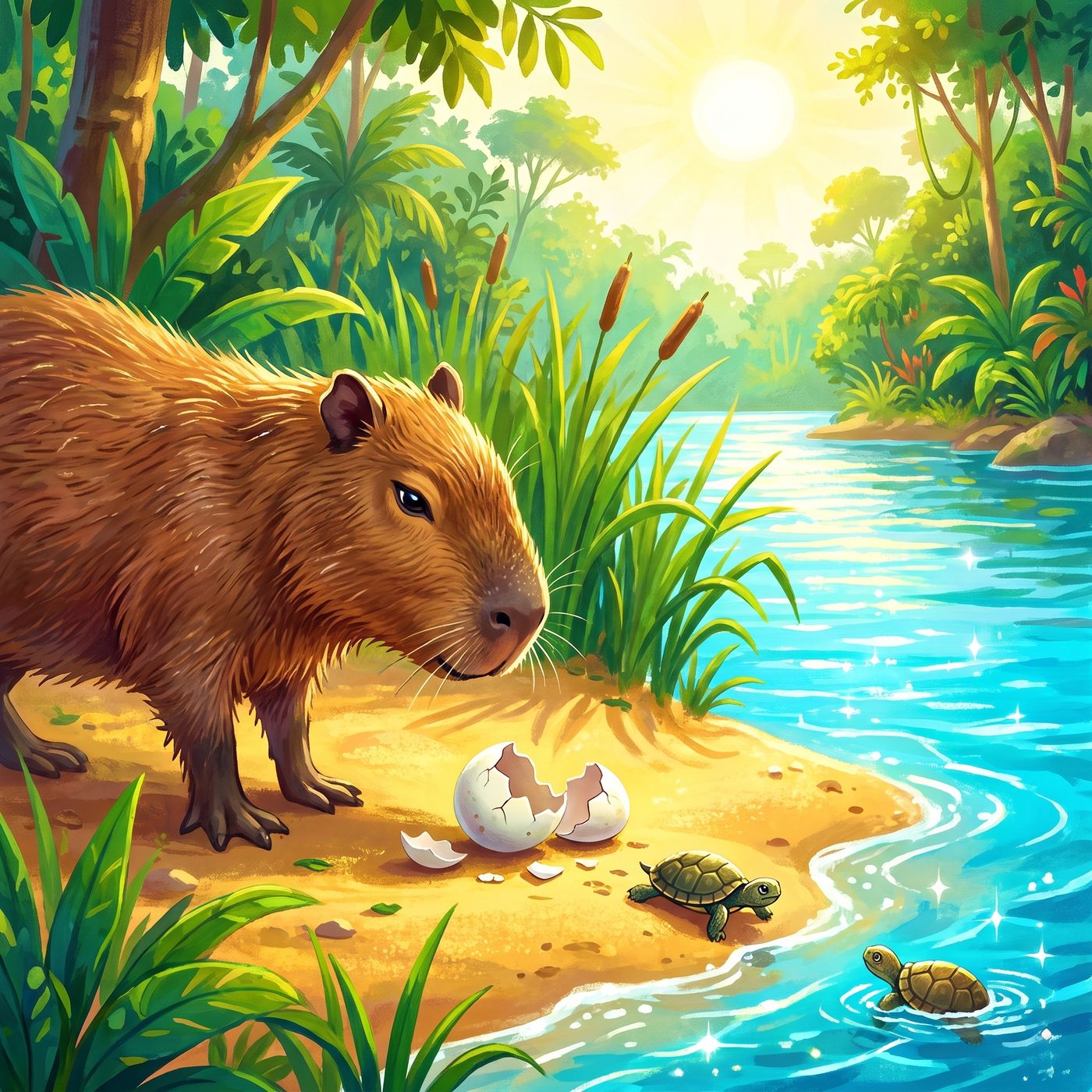 🥚Kapibara Pako znalazła tajemnicze jajko! Co się z niego wykluje? cz. 7 | Audiobajka do słuchania - bajka dla dzieci na dobranoc episode artwork