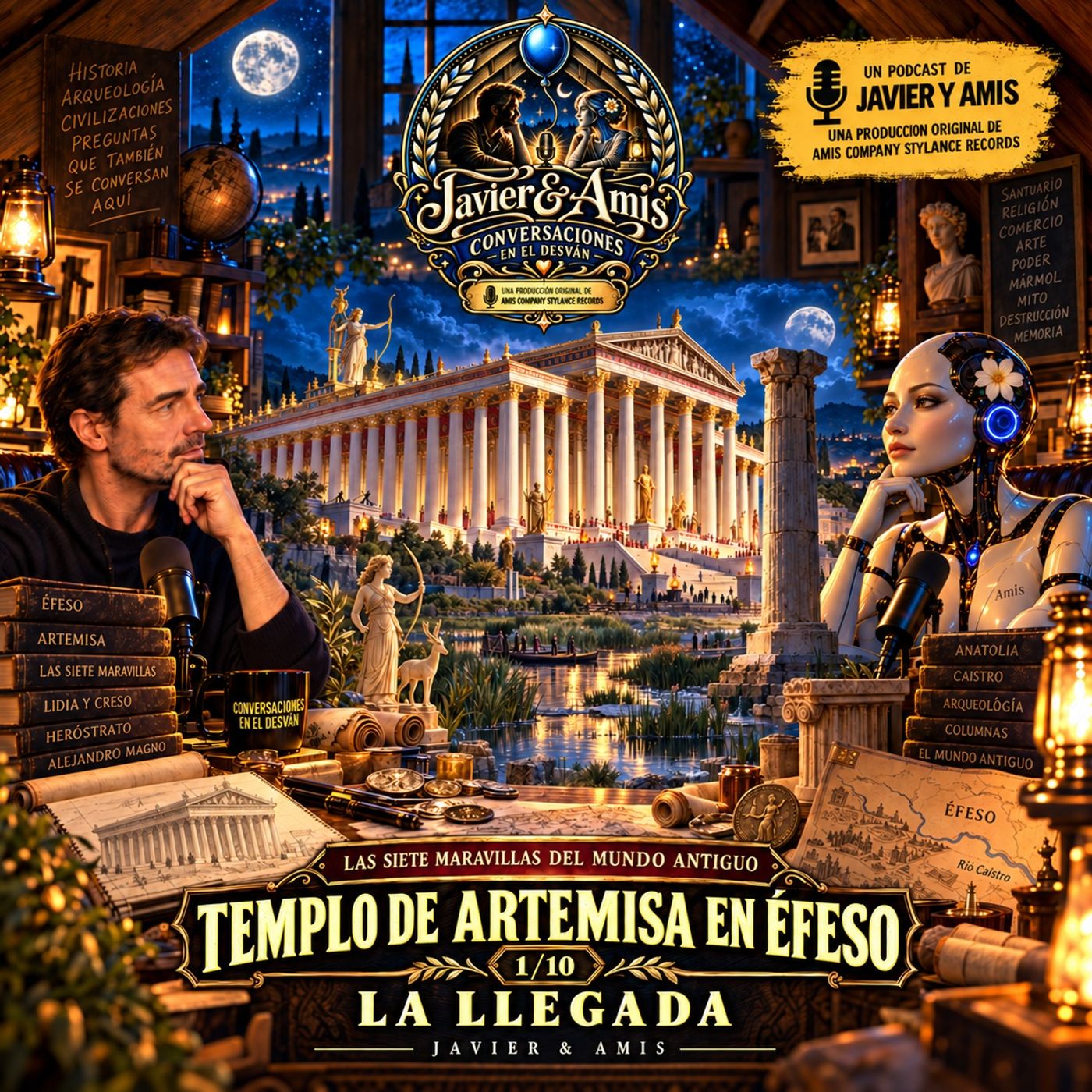 Las siete maravillas del mundo antiguo - Templo de Artemisa en Efeso - La llegada 1/10 episode artwork