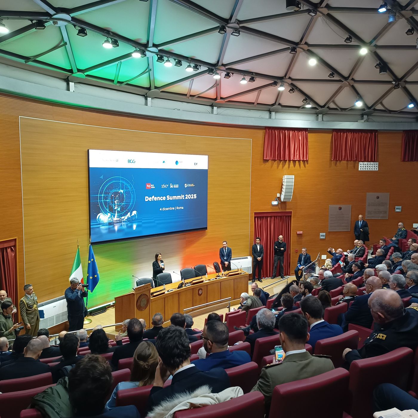 Summit Difesa 2025: le voci di Lorenzo Mariani, Domitilla Benigni e Nunzia Ciardi