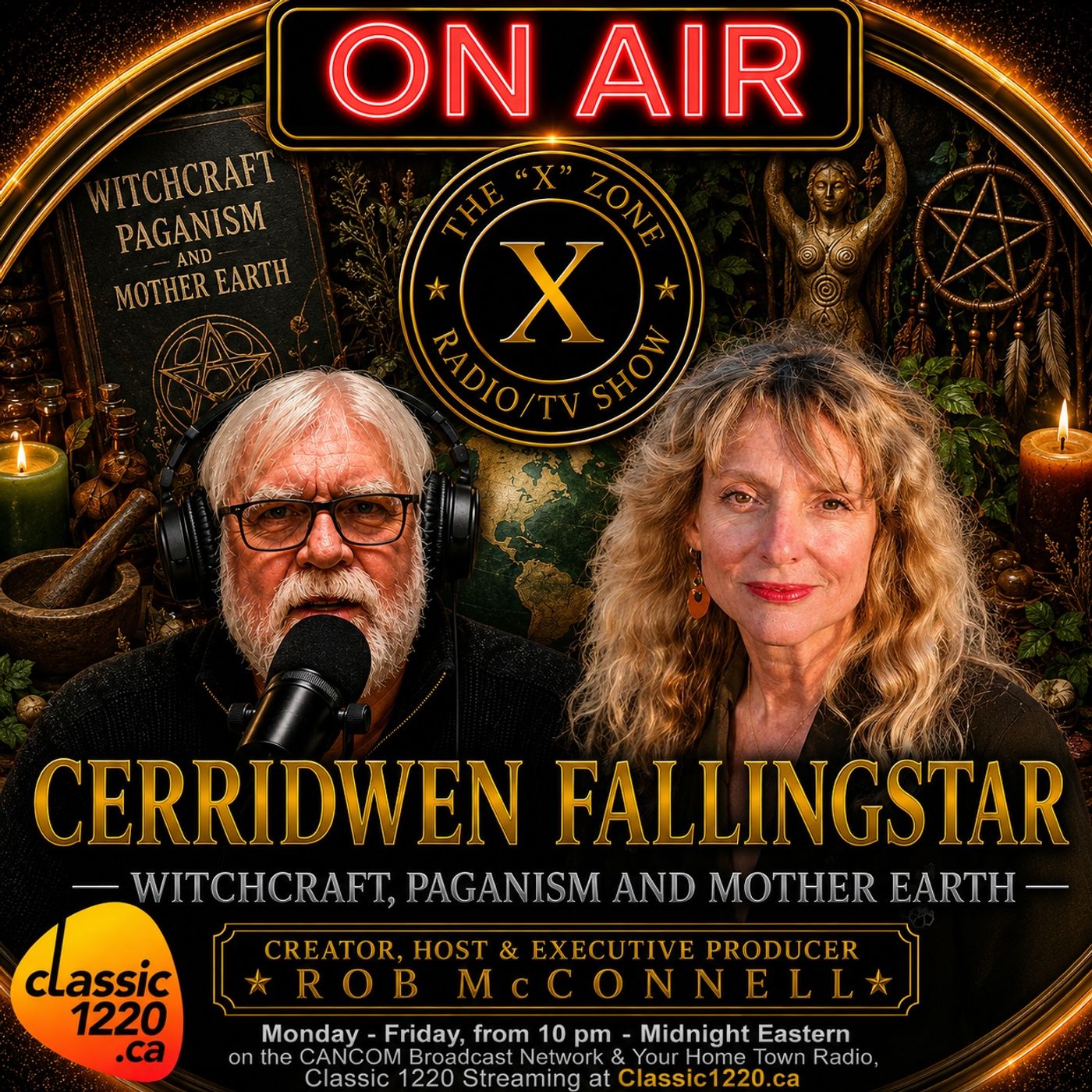 Rob McConnell Interviews - CERRIDWEN FALLINGSTAR - Witchcraft, Paganism and Mother Earth