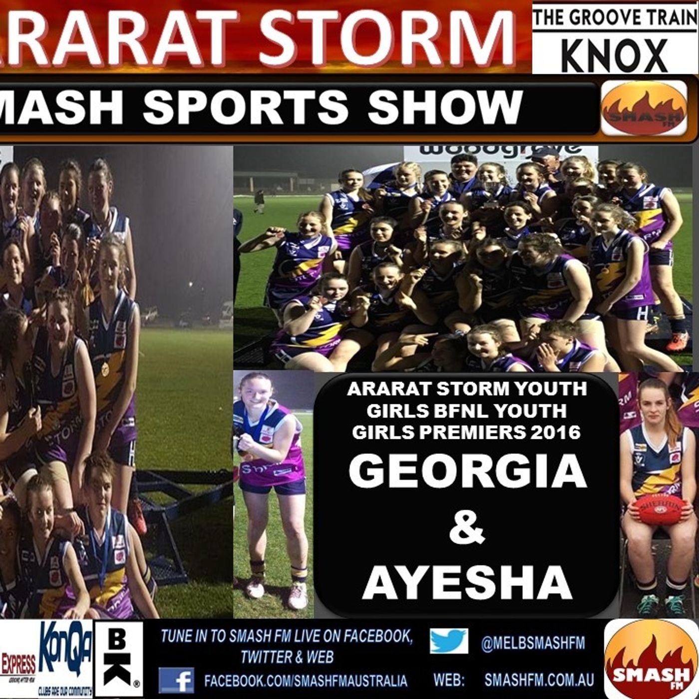 SSS: Ararat Storm Youth Girls Football 081016 episode artwork