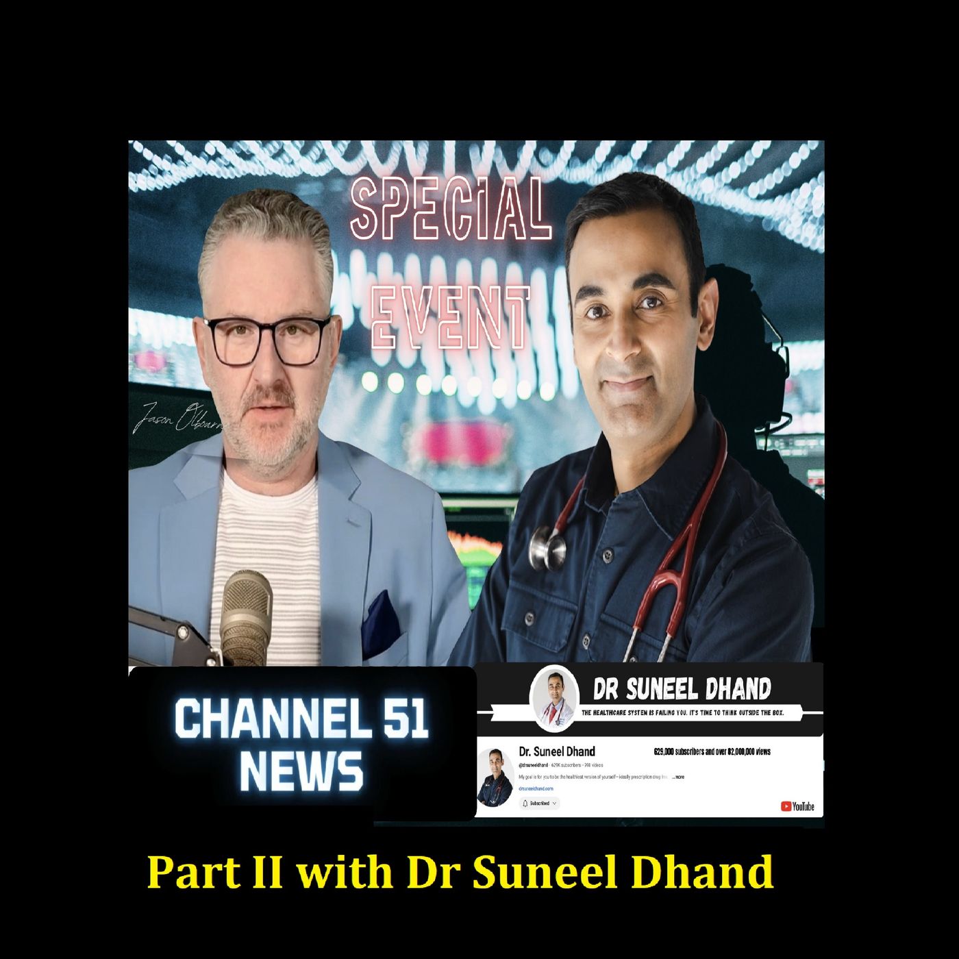 Jason Olbourne's Channel 51 News with Dr. Suneel Dhand Part 2