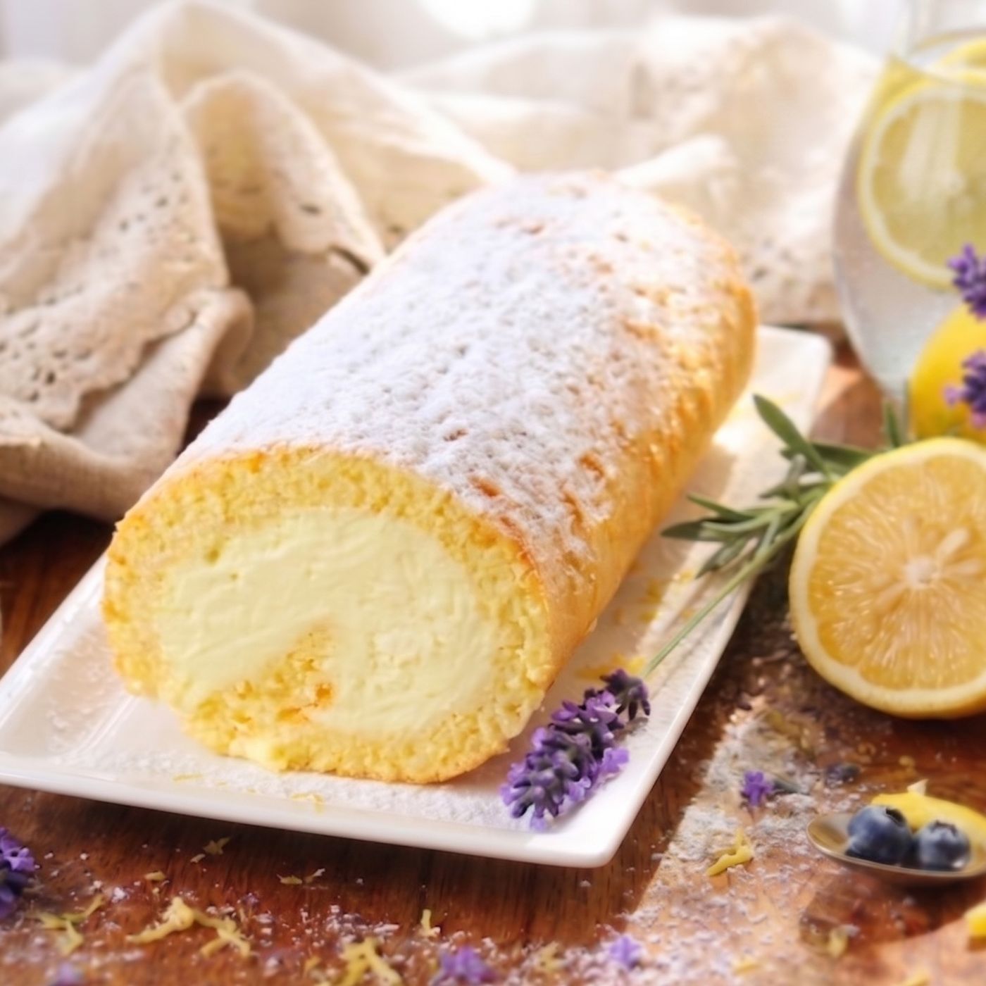 Rotolo al limone e mascarpone: la ricetta facile, fresca e senza cottura della crema episode artwork