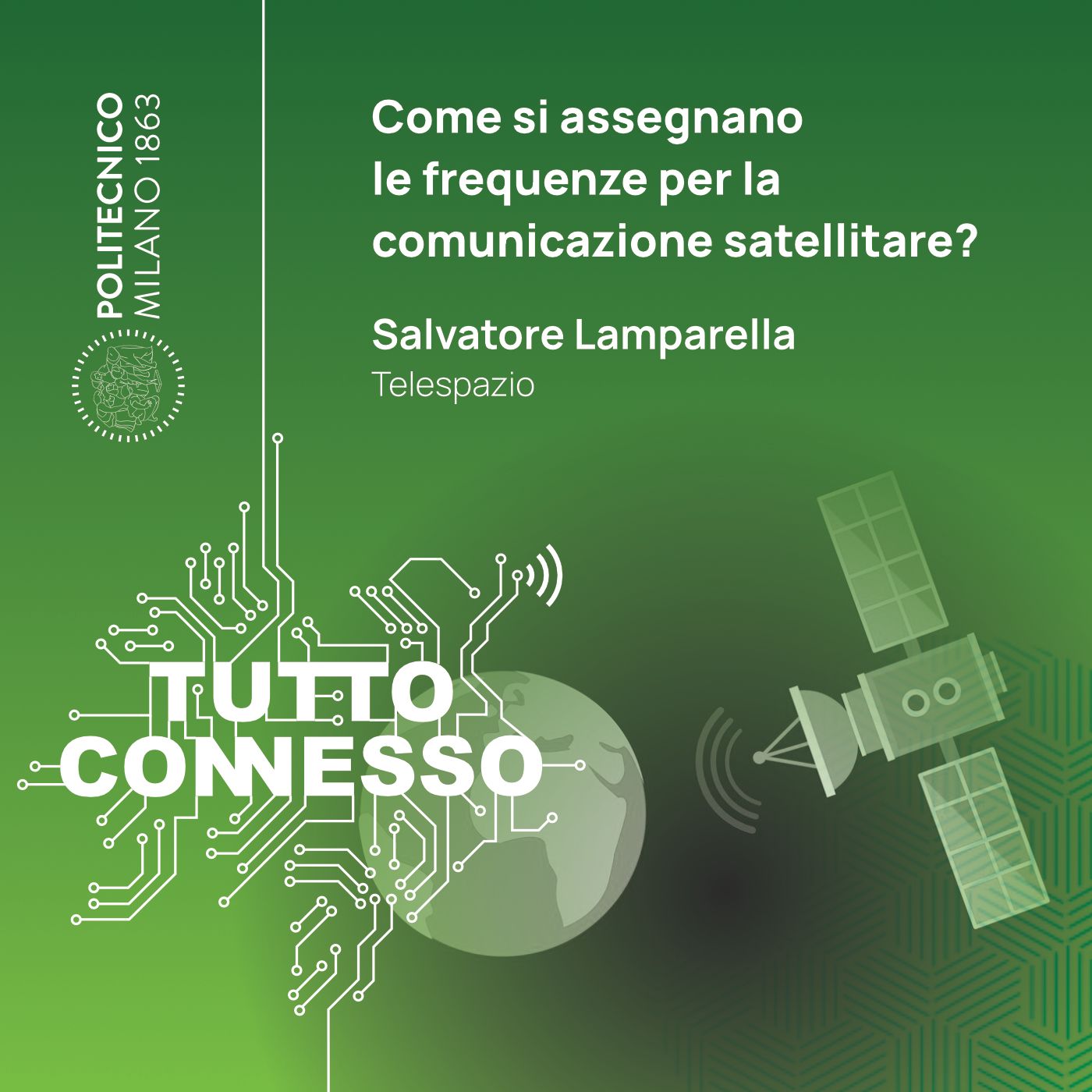 Come si assegnano le frequenze per la comunicazione satellitare? Con Salvatore Lamparella episode artwork