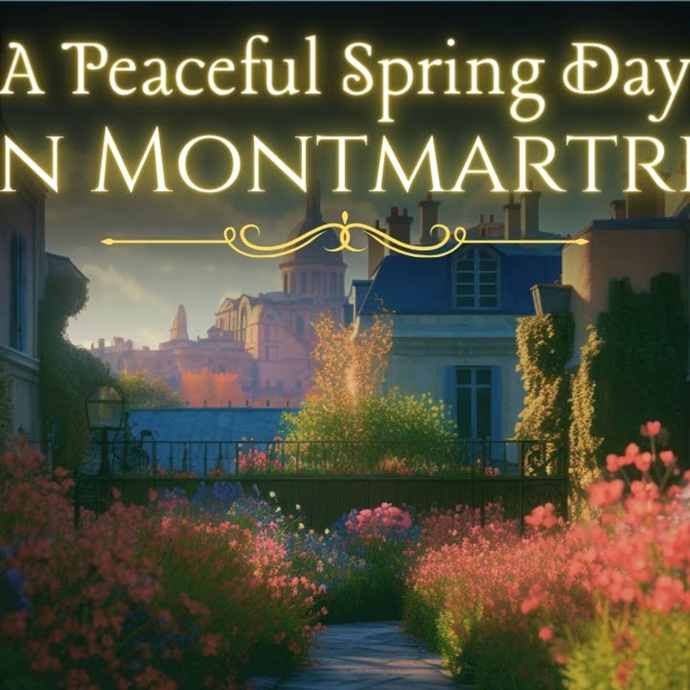 Travel in Paris Story _ A Peaceful Spring Day in Montmartre _ Bedtime Story for Grown Ups(M4A_128K)