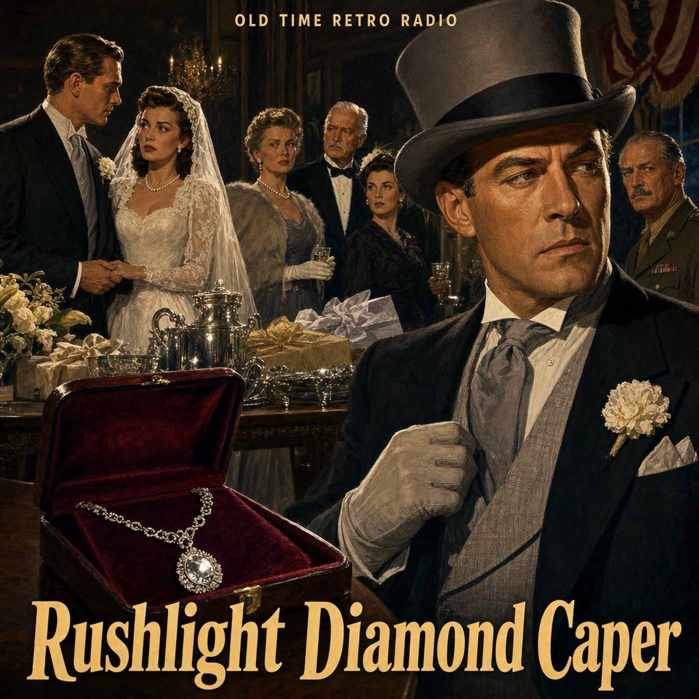The Adventures of Sam Spade Detective - "Rushlight Diamond Caper" (Old Time Radio, 1948) episode artwork