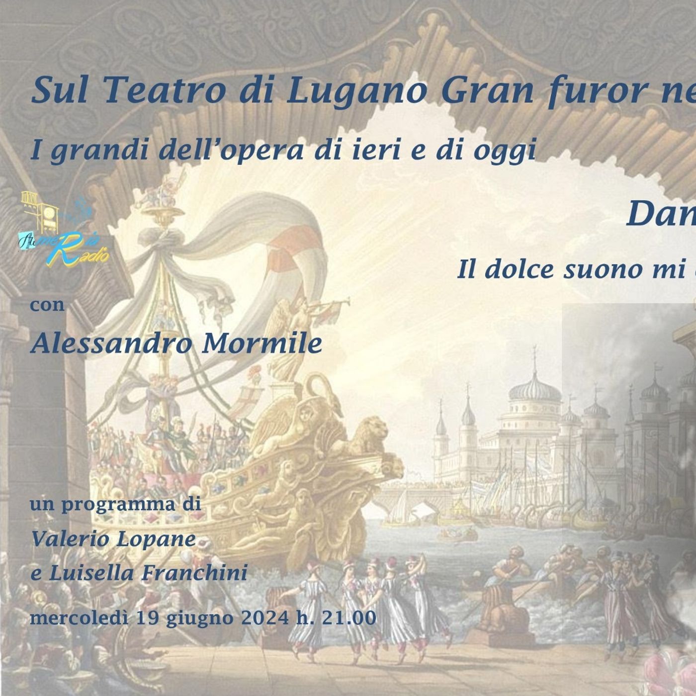 Sul Teatro di Lugano gran furor nel Solimano - Daniela Loiarro episode artwork
