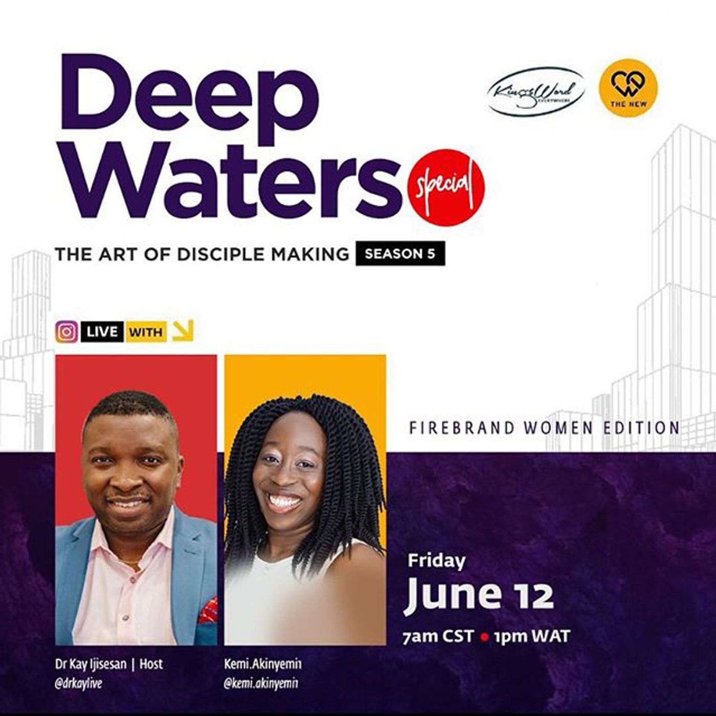 The Art of Disciple Making S5 E5 - Dr Kay Ijisesan with Kemi Akinyemi episode artwork