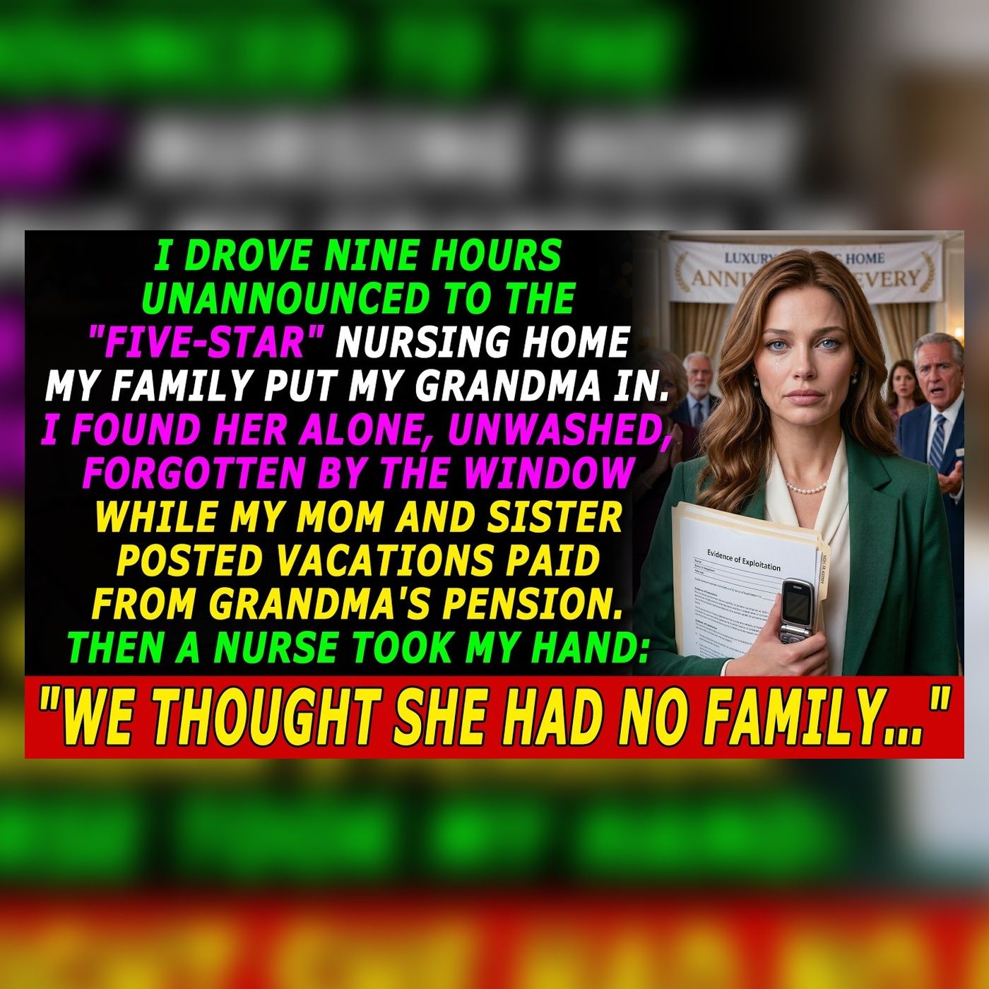 My Mother Left Grandma in a Paper Gown — So I Took Her Home | family betrayal episode artwork
