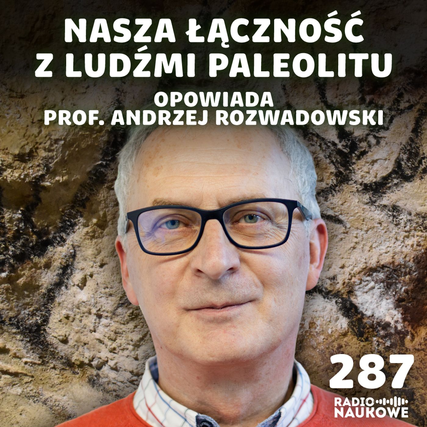 #287 Sztuka naskalna – co chcieli nam powiedzieć ludzie prehistoryczni? | prof. Andrzej Rozwadowski