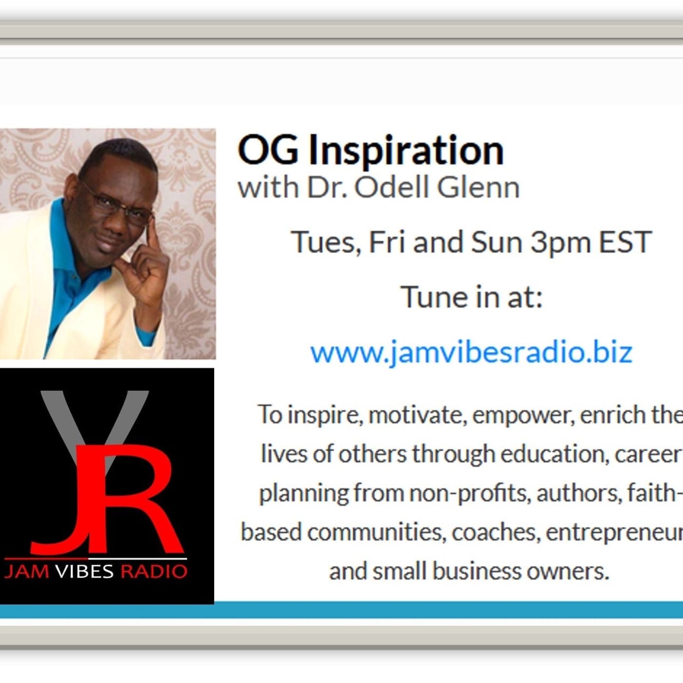 OG Inspiration with Dr. Odell Glenn