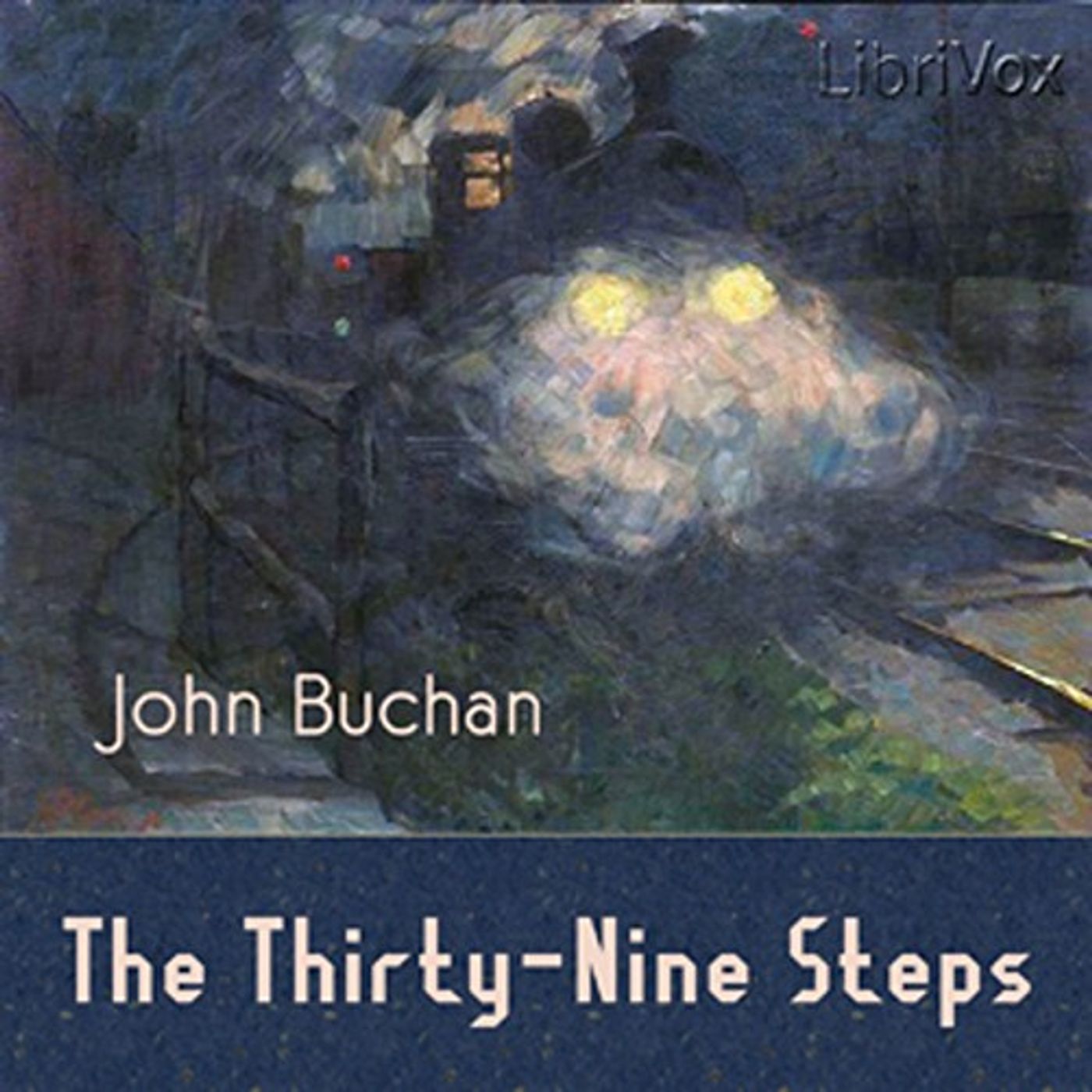 The Thirty-nine Steps by John Buchan. cover art