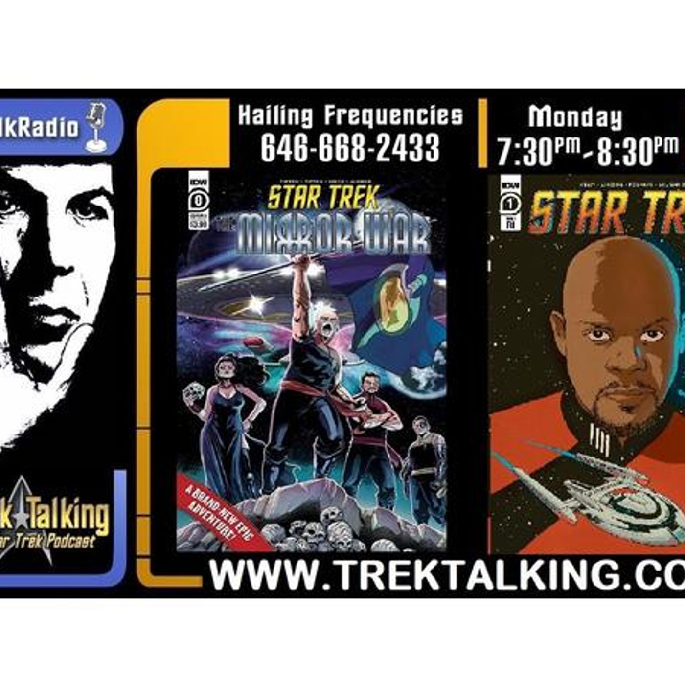 Episode 497 - Comic Corner, Star Trek #1 and Mirror War #0 review