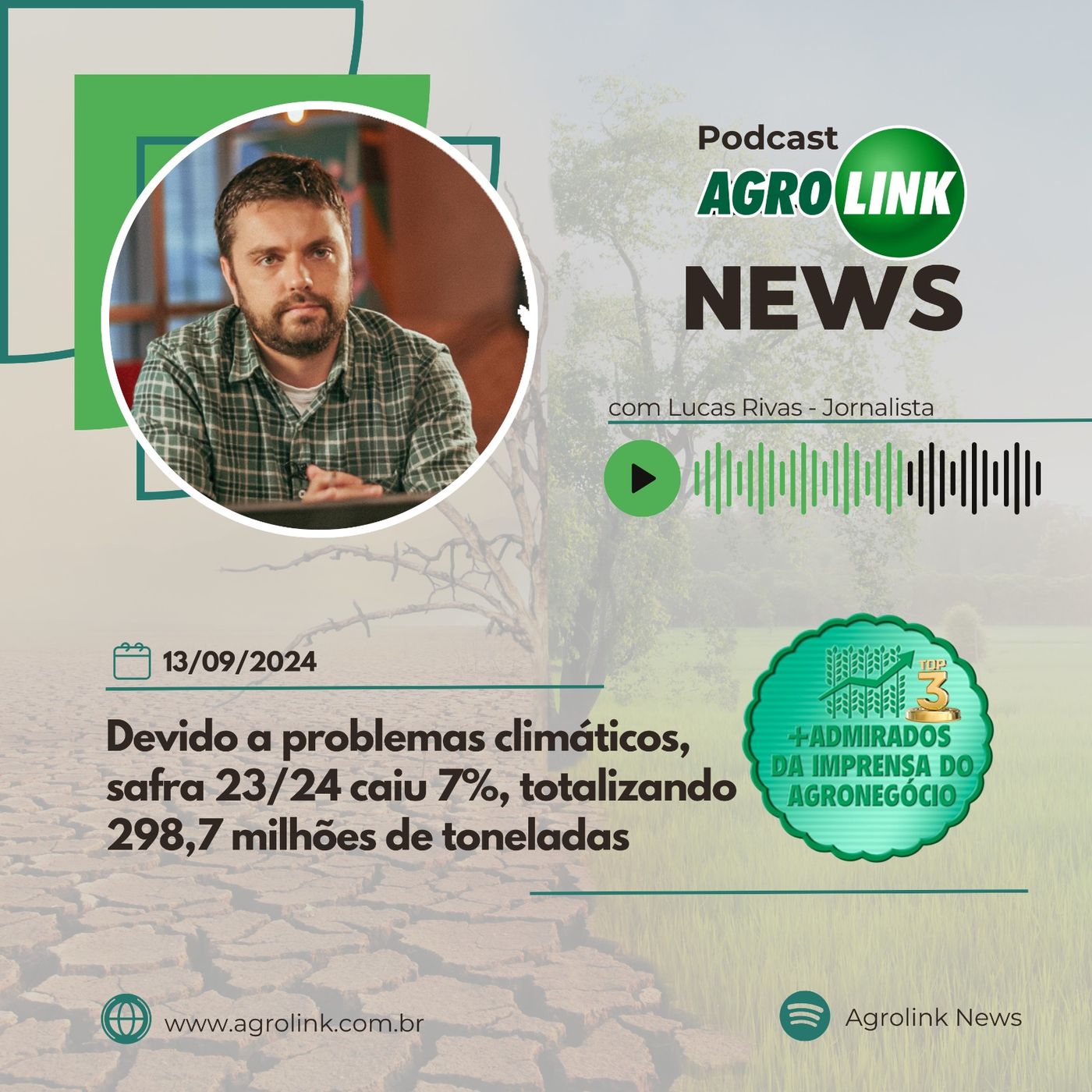 Moagem de cana atinge 45 milhões de toneladas na segunda quinzena de agosto episode artwork