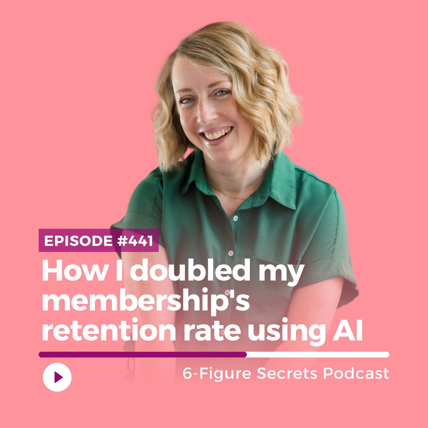 EP 441 | How I doubled my membership's retention rate using AI