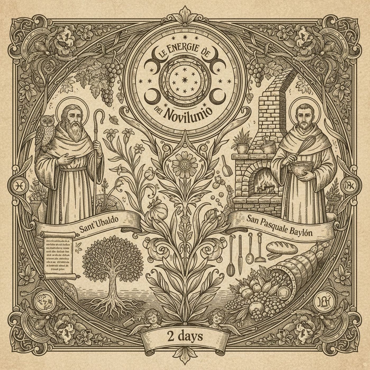 L'Almanacco di Trani Italia News: Le Energie del Novilunio, la Saggezza di Sant'Ubaldo e i Segreti Culinari di San Pasquale Baylón episode artwork